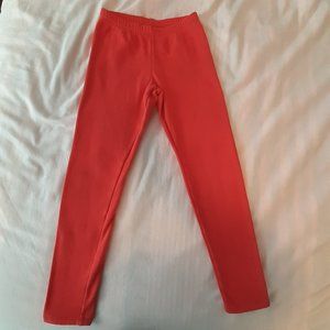 RED COZY LINED LEGGINGS CAT & JACK SIZE 10-12